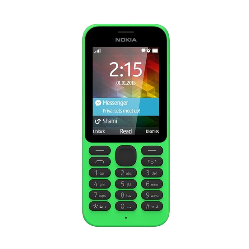 Nokia 215 Handphone - Warma Biru [Dual SIM]