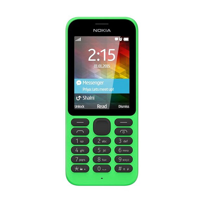Nokia 215 Handphone - Hijau [Dual Sim]