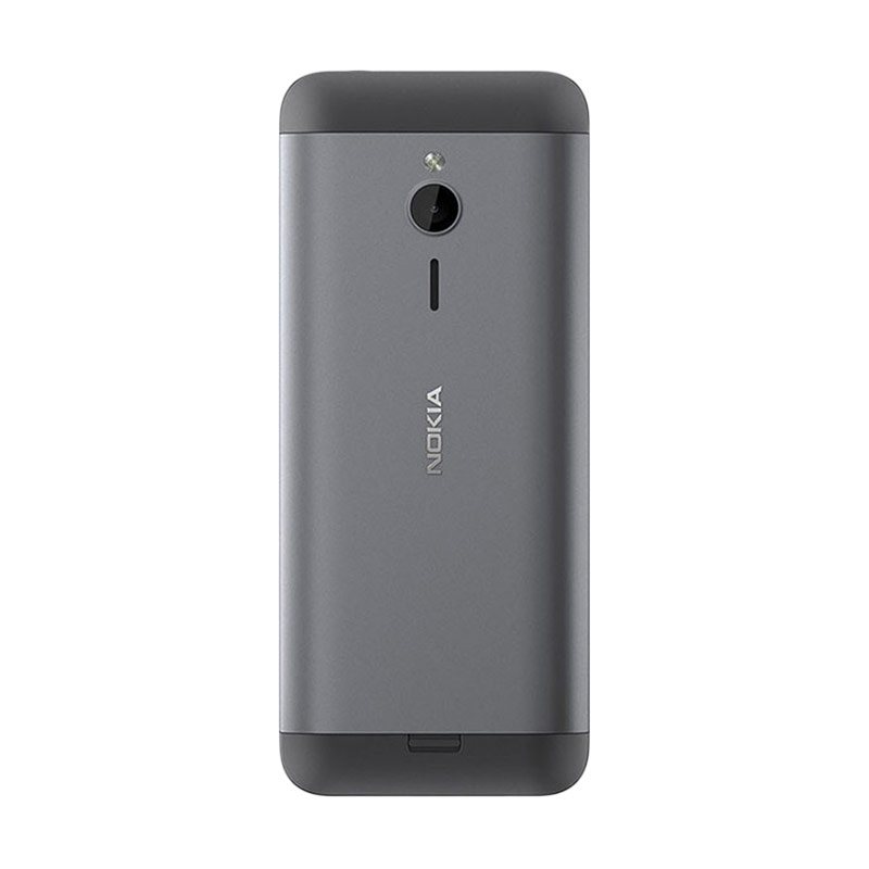 Nokia 230 Handphone - Dark Silver [Dual SIM/Garansi Resmi]