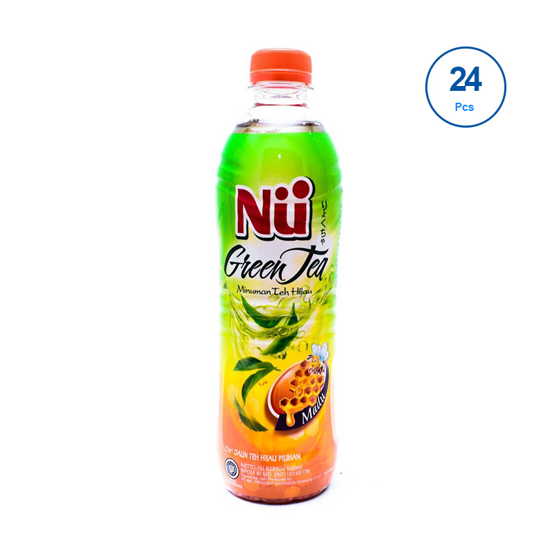 Jual Nu Green Tea Honey Minuman Instant [450 mL/24 pcs