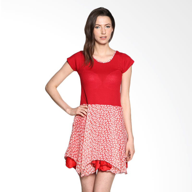 Nulu Karyn NL 578 Dress - Red Print