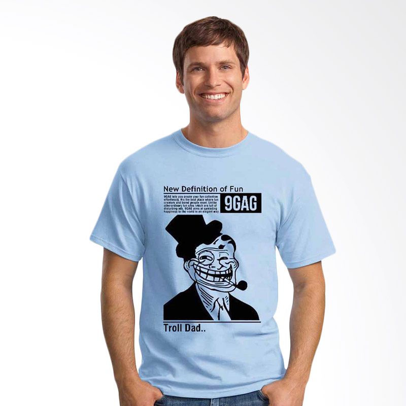 Oceanseven 9GAG Troll Dad T-shirt Extra diskon 7% setiap hari Extra diskon 5% setiap hari Citibank – lebih hemat 10%