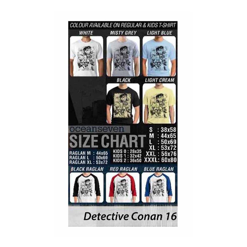 Oceanseven Detective Conan 16 T-shirt Extra diskon 7% setiap hari Extra diskon 5% setiap hari Citibank – lebih hemat 10%