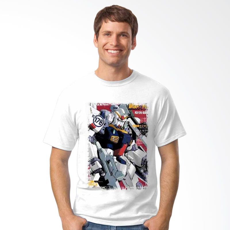 Oceanseven Gundam Mobile Suit 61 T-shirt Extra diskon 7% setiap hari Extra diskon 5% setiap hari