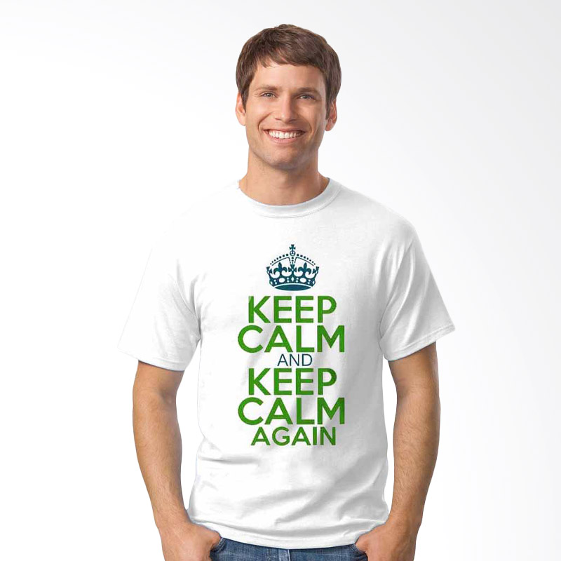 Oceanseven Keep Calm Again T-shirt Extra diskon 7% setiap hari Extra diskon 5% setiap hari Citibank – lebih hemat 10%