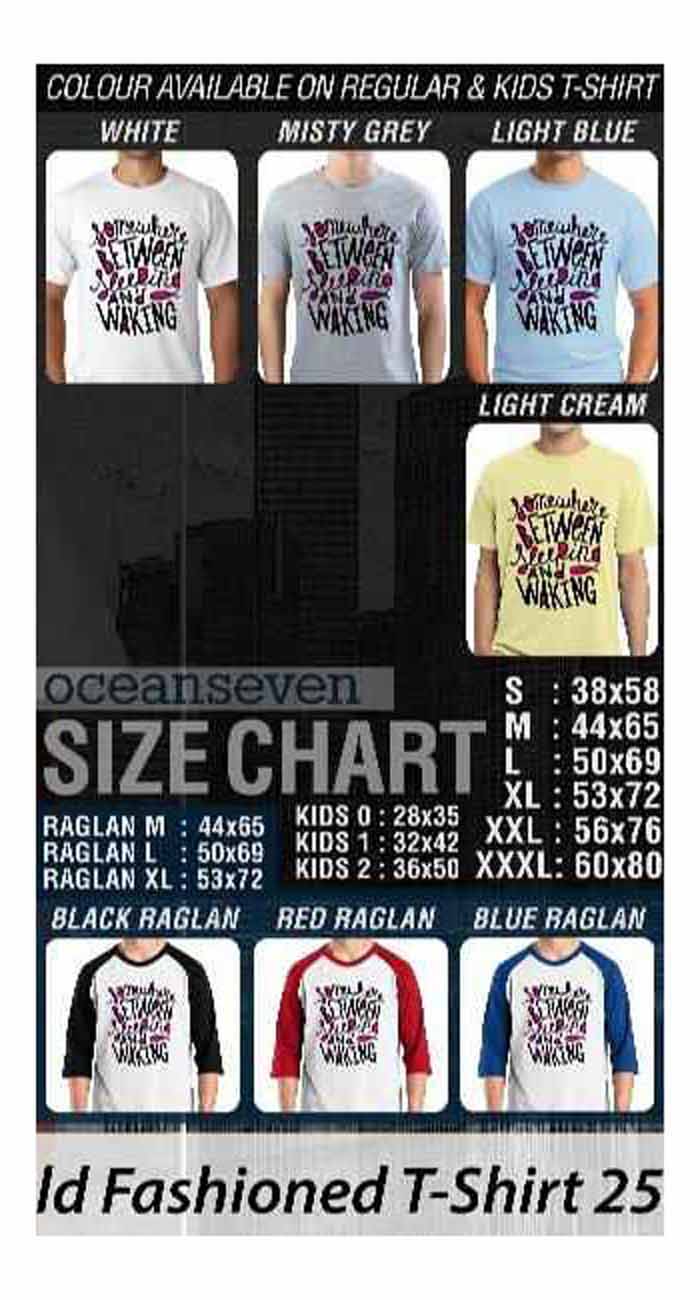 Oceanseven Old Fashioned T-shirt 24 T-shirt Extra diskon 7% setiap hari Extra diskon 5% setiap hari Citibank – lebih hemat 10%