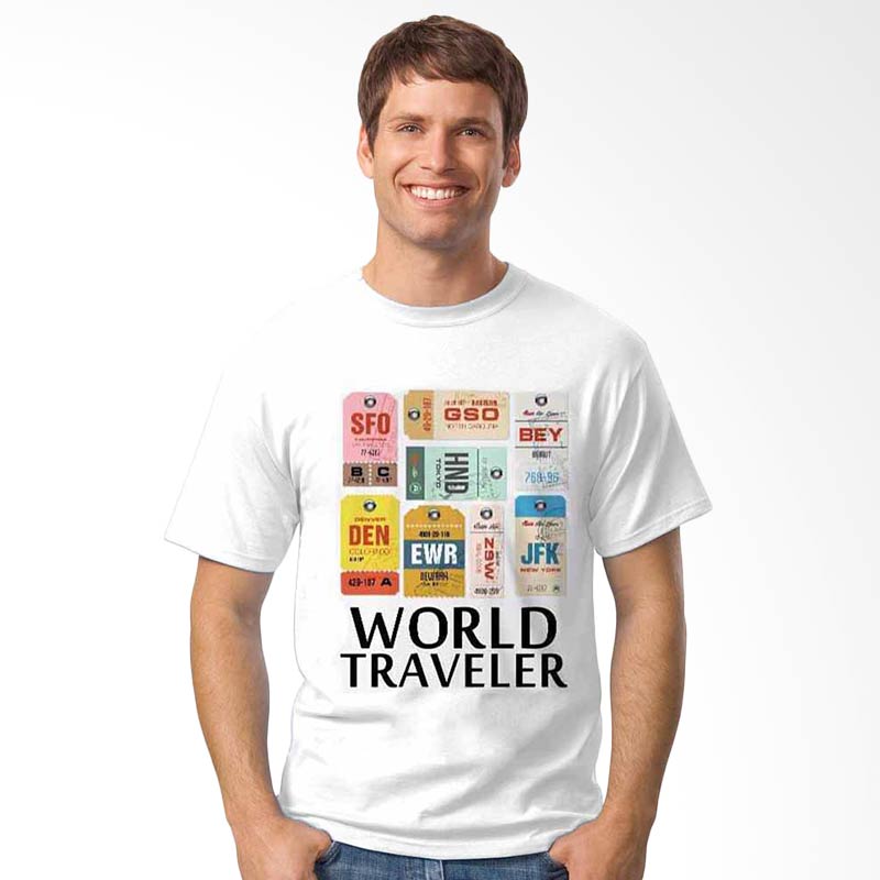 Ocenseven World Traveler 04 T-shirt Extra diskon 7% setiap hari Extra diskon 5% setiap hari