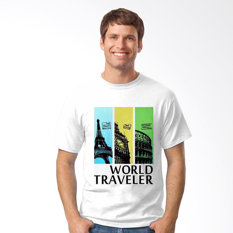 Ocenseven World Traveler 10 T-shirt Extra diskon 7% setiap hari Extra diskon 5% setiap hari Citibank – lebih hemat 10%