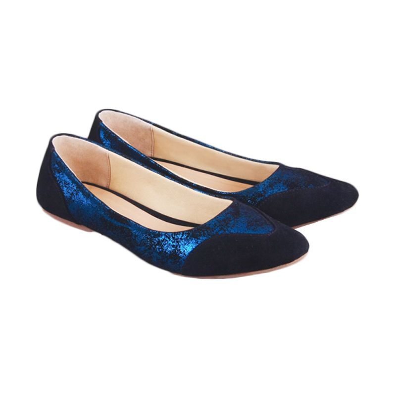 Odette Shoes Aurel Blue Sepatu Wanita