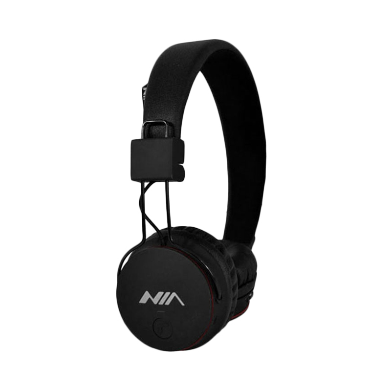 NIA X2 Multifunction Wireless Bluetooth Headphone - Hitam