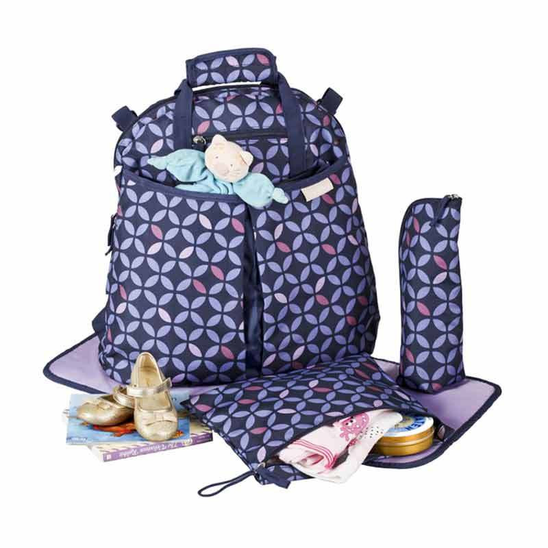 indigo diaper bag
