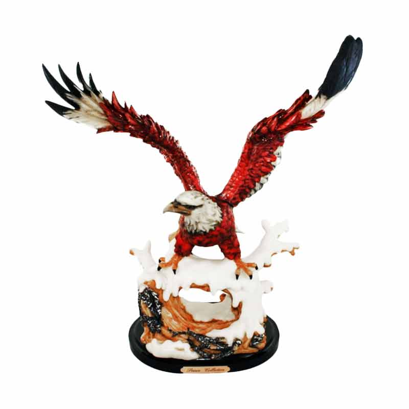 Jual Olday Home Pajangan 3d Vintage Keramik Poly Stone Eagle