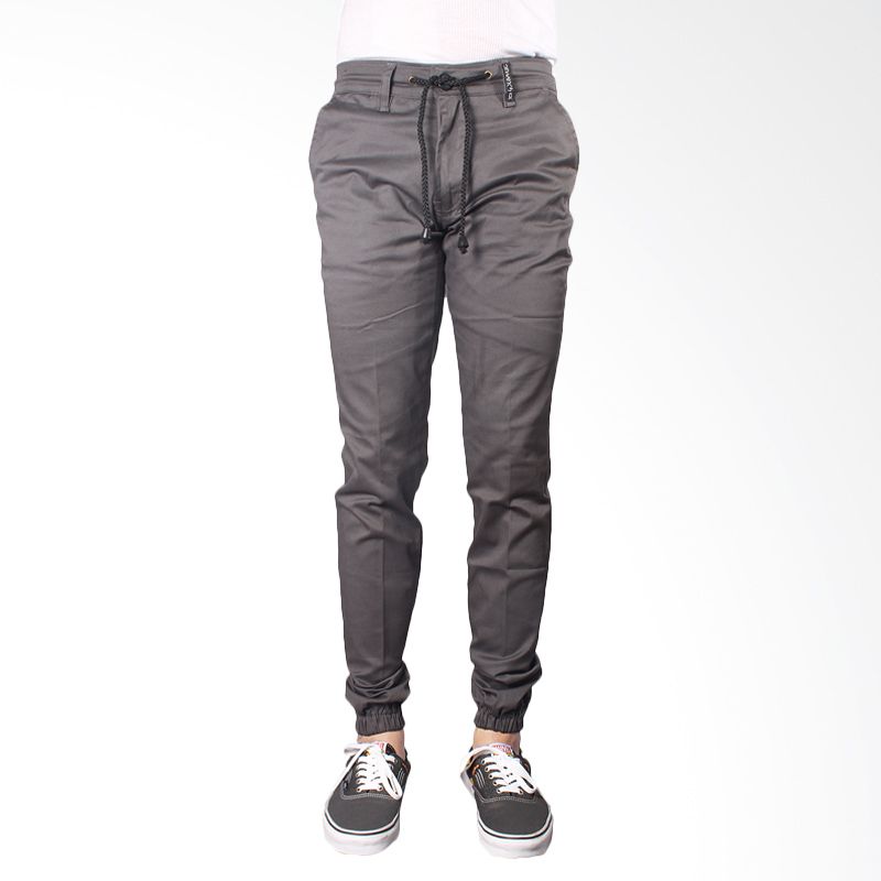 Oliveinch Jogger Grey Celana Panjang Pria