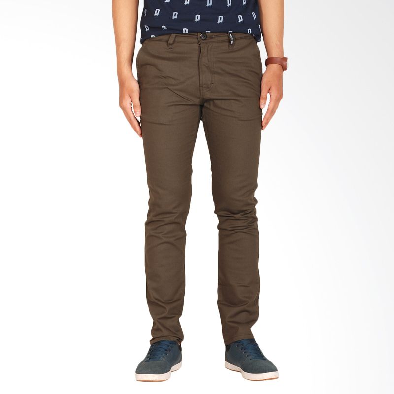 jual oliveinch chino brown celana pria jual oliveinch chino brown celana pria