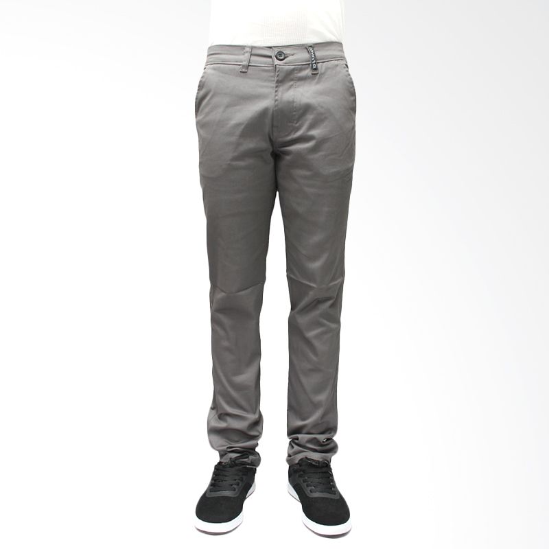 Oliveinch Long Chino Grey Celana Pria