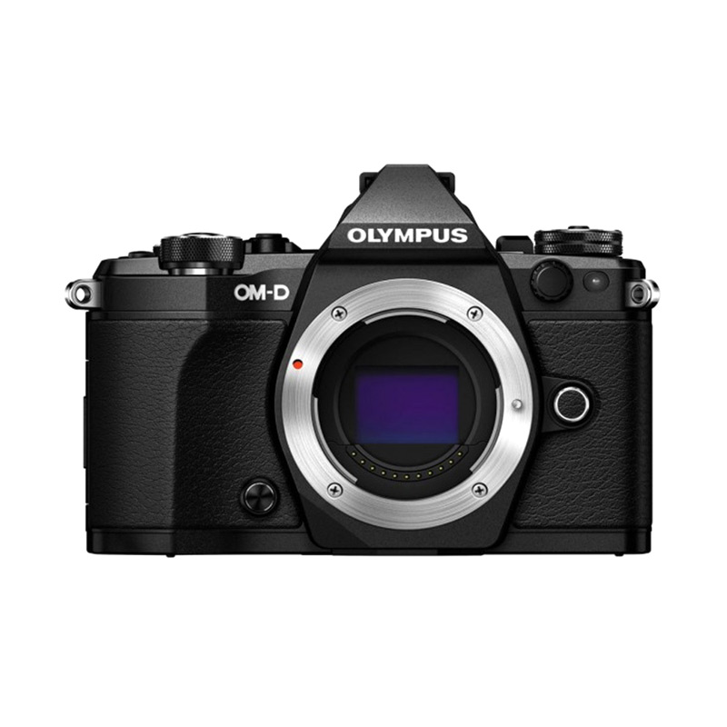 Olympus OM-D E-M5 Mark II Body Only Kamera Mirrorless - Black + Free LCD Screen Guard