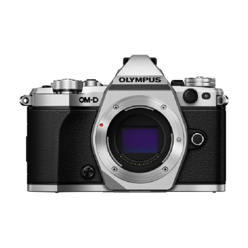 Olympus OM-D E-M5 Mark II Body Only Kamera Mirrorless - Silver + Free LCD Screen Guard