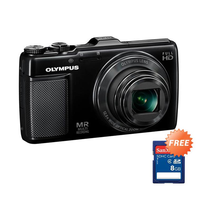 Olympus SH-25 MR Black Kamera Pocket + SDHC 8 GB Extra diskon 7% setiap hari Extra diskon 5% setiap hari Citibank – lebih hemat 10%