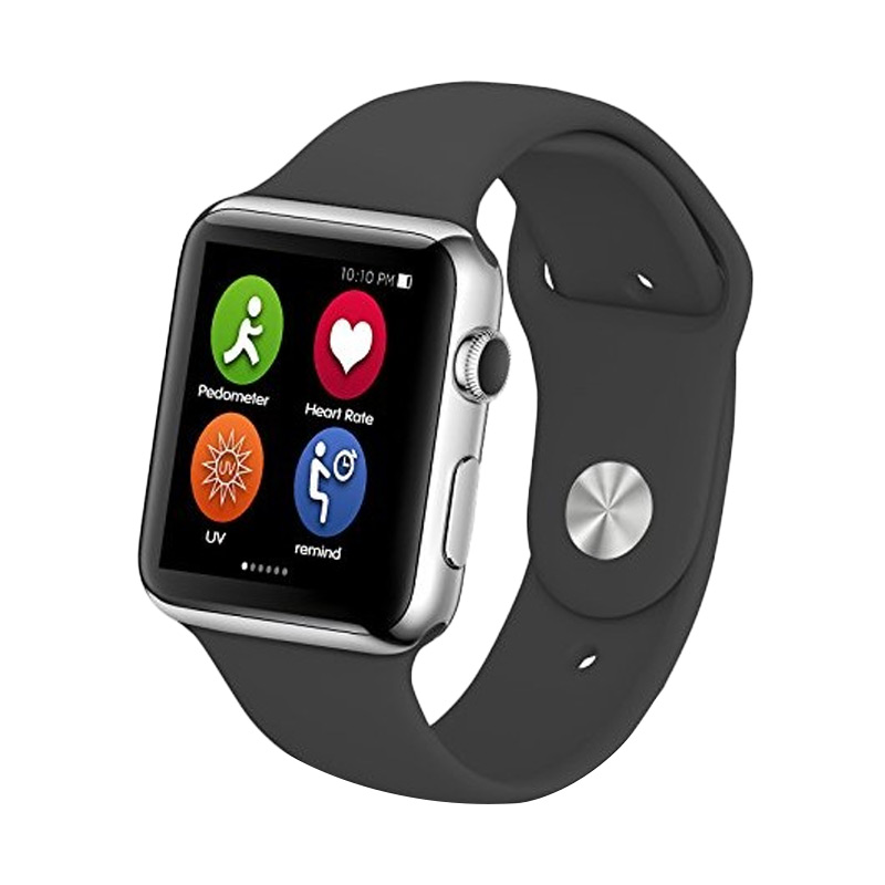 Jual Onix Mo Watch IWO A8 Silver Smartwatch Online - Ha rga