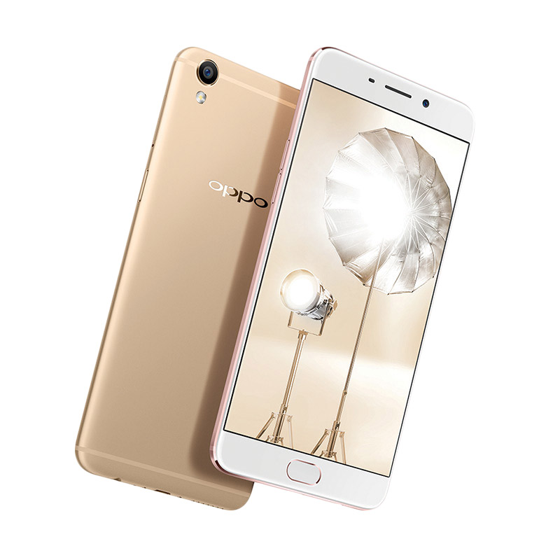 Jual Oppo F1 Plus Smartphone - Gold [64GB/ 4GB] Online