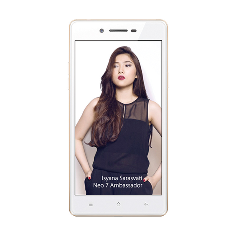 Jual Oppo Neo 7 A33W Smartphone - Putih [16GB/ 1GB] di Seller Mapa Cell