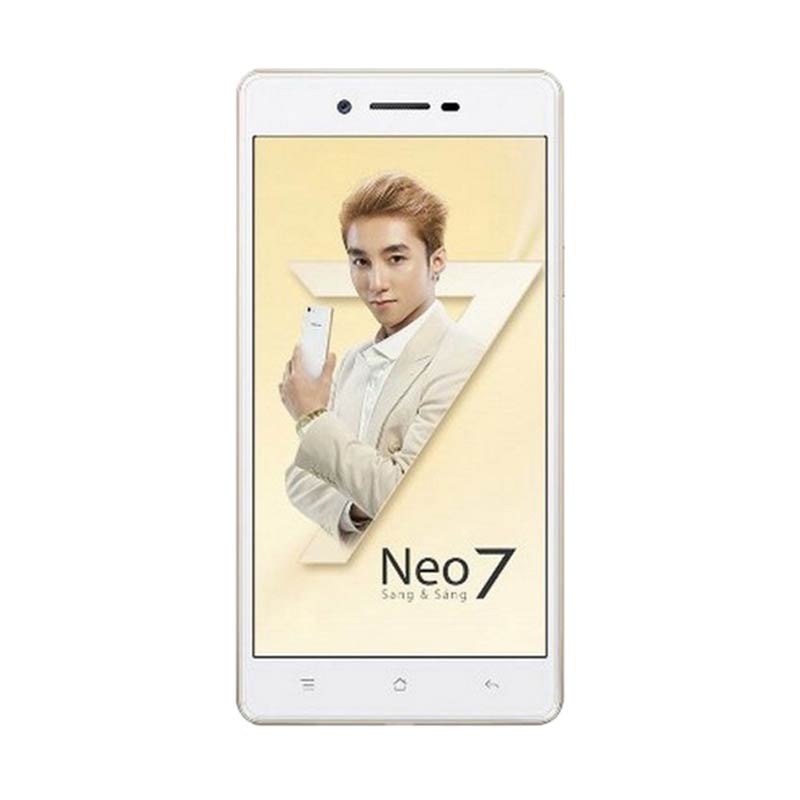 Jual OPPO Neo 7 A33W Smartphone - White + Free Tongsis 