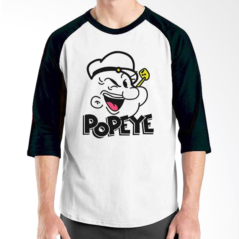 Ordinal Popeye Series Popeye 06 Black White Raglan Extra diskon 7% setiap hari Extra diskon 5% setiap hari Citibank – lebih hemat 10%