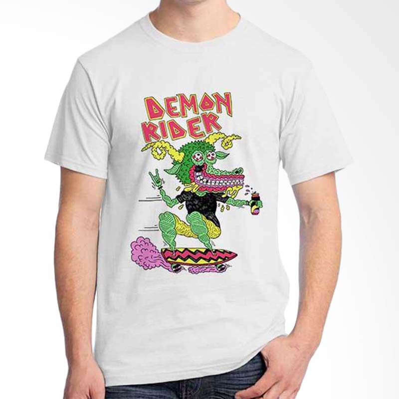 jual ordinal skateboard edition rider white t shirt jual ordinal skateboard edition rider white t shirt