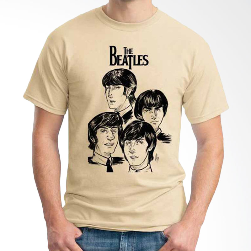 Jual Ordinal The Beatles Cartoon T-shirt - M Beige di Seller Alphabet -  Meruya Utara (Ilir), Kota Jakarta Barat | Blibli