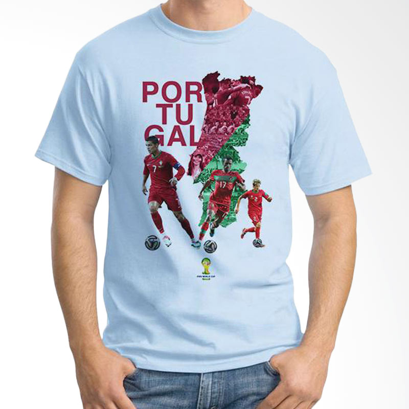 Ordinal WC Portugal Team 01 Light Blue T-shirt Extra diskon 7% setiap hari Extra diskon 5% setiap hari Citibank – lebih hemat 10%