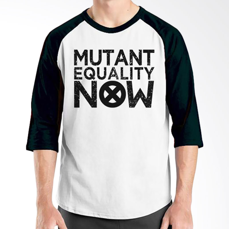 Ordinal X-Men Mutant Equality Now Black White Raglan Extra diskon 7% setiap hari Extra diskon 5% setiap hari Citibank – lebih hemat 10%