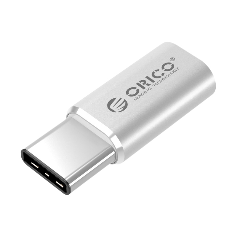 Promo Orico CTM1 Micro USB to USB 3.1 Type C Adapter Converter Silver