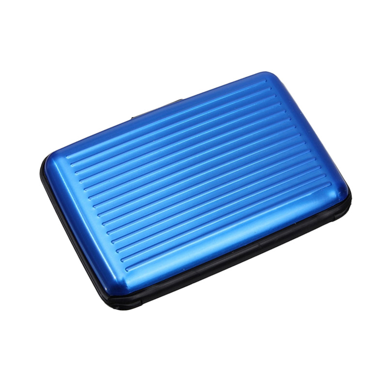 Jual Jejo Metal Case Dompet Kartu - Biru Online - Harga 