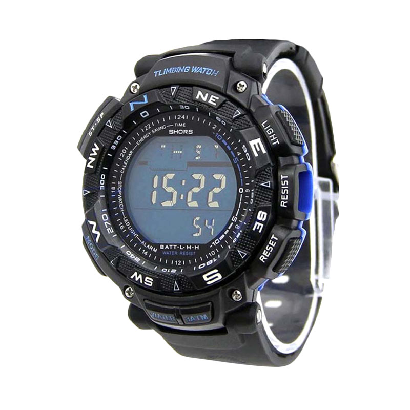 Ormano T18 Digital Watch Jam Tangan Pria - Hitam Biru