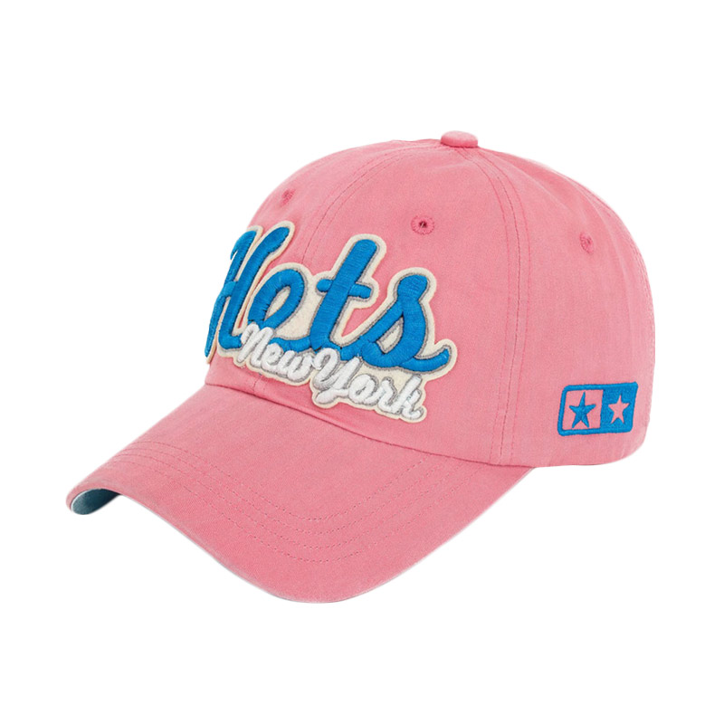 Ormano Topi Baseball Snapback Cap Korean Hip Hop Hots New York Cap - Pink Muda ...