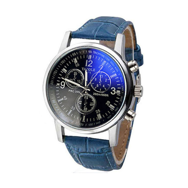 Ormano YZ Chrono Dial Geneva Watch Jam Tangan Pria - Biru