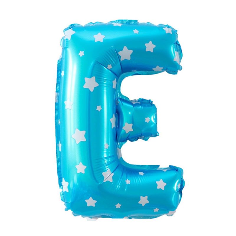 Jual Our Dream Party Huruf E Biru Balon Online - Harga 