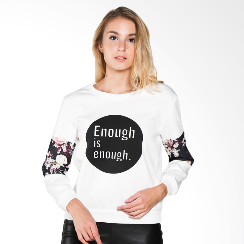 Outline Apparel Enough 121106002 Sweater - White