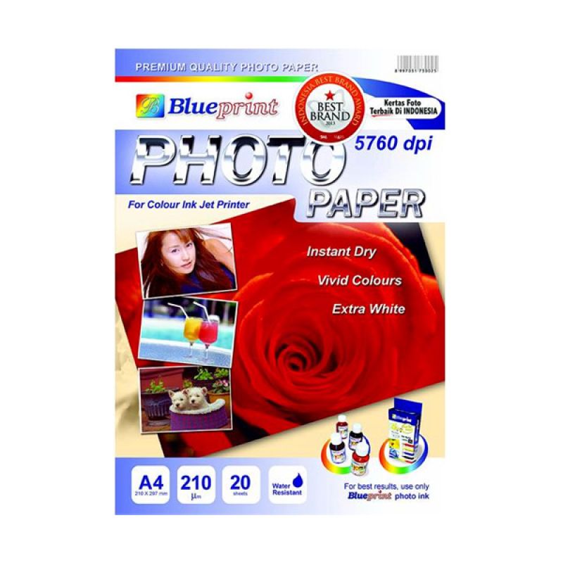 jual blueprint bp gpa4190 photo paper a4 mawar jual blueprint bp gpa4190 photo paper a4 mawar