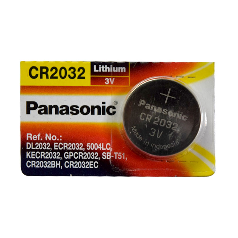 jual panasonic cr2032 baterai kancing 3v harga jual panasonic cr2032 baterai kancing 3v harga