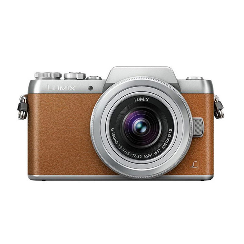 Panasonic Lumix DMC-GF8 Kit Lens 12-32mm Kamera Mirrorless - Brown + Fotopro uFO 2 Flexible Tripod