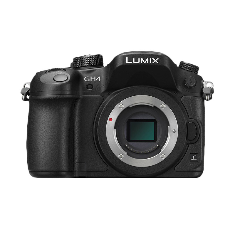Panasonic Lumix DMC-GH4 Kamera Mirrorless - Hitam [Body Only]