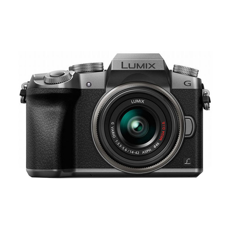 Jual Panasonic Lumix G Dmc G 7 K + 1442 Silver Kamera Mirrorless Di