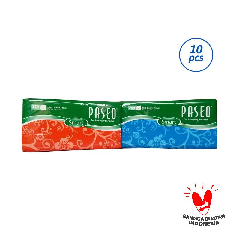 jual paseo smart tissue 250 sheets 10 pcs jual paseo smart tissue 250 sheets 10 pcs