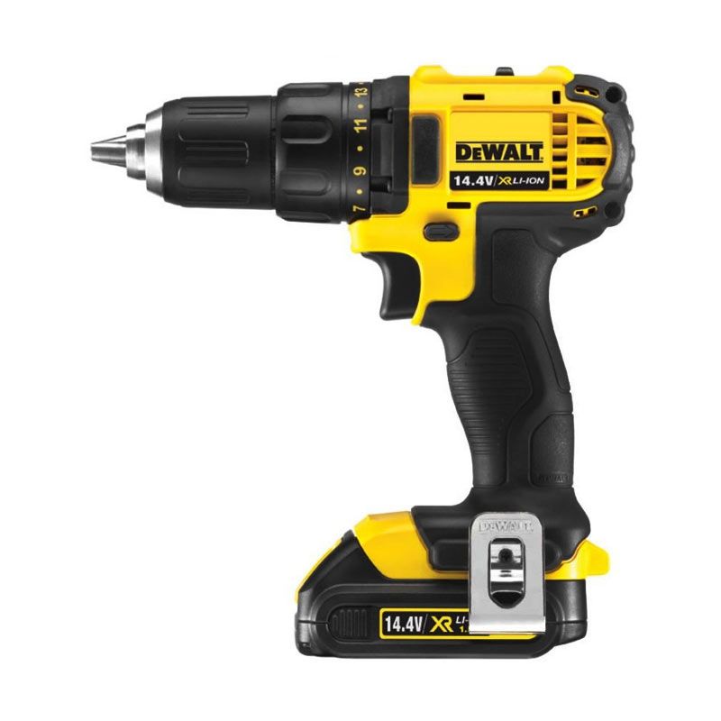 Jual Dewalt Mesin Bor Baterai DCD730C2 14 4V Kuning 