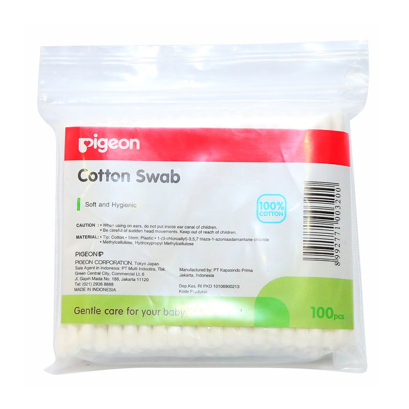 Jual Pigeon Cotton Buds [100 pcs] di Seller Swan Baby Shop Cengkareng