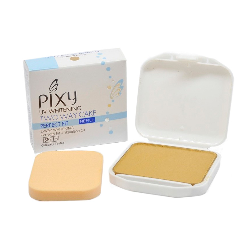jual pixy uv whitening fit two way cake refill jual pixy uv whitening fit two way cake refill