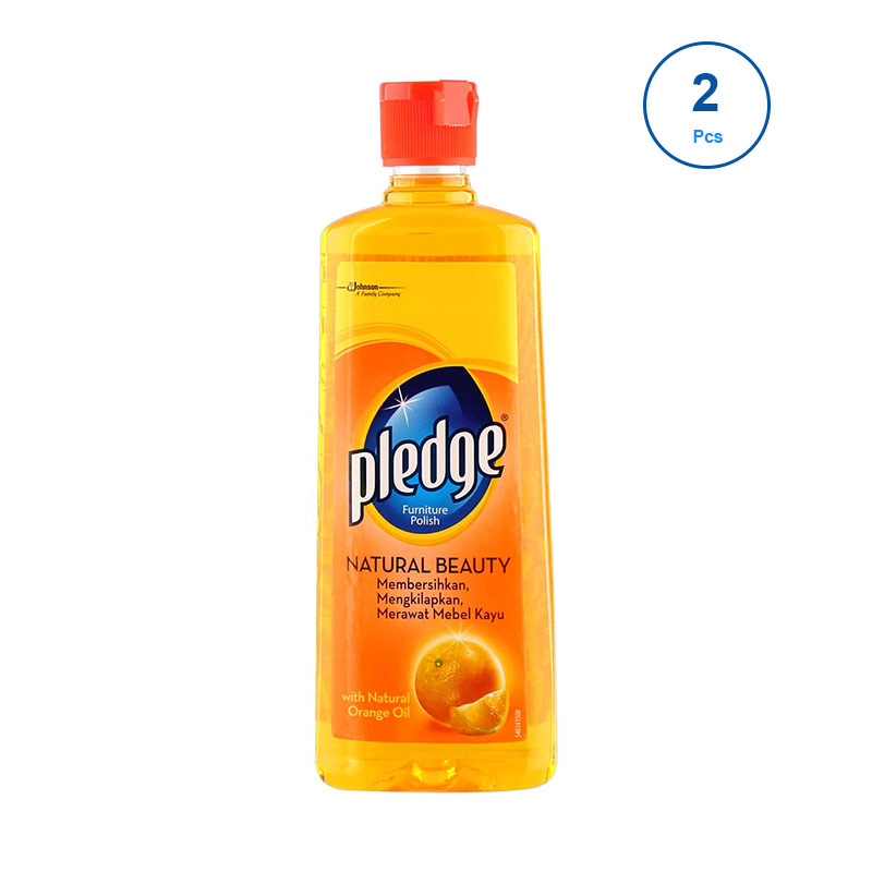 Jual Pledge Furniture Polish Natural Beauty Orange Oil 170ml X 2pc Di