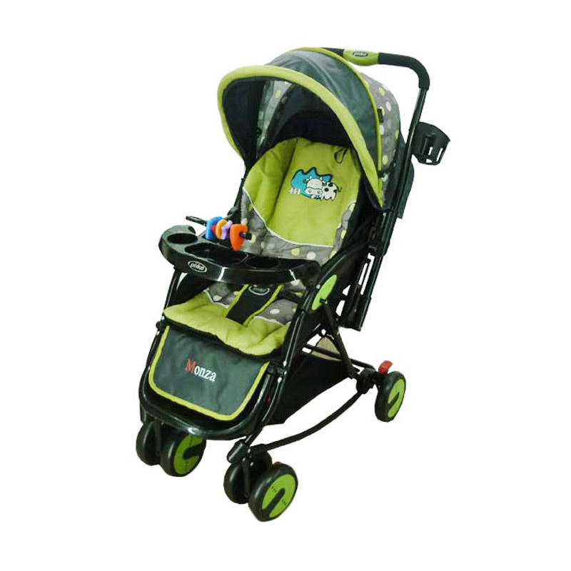 Jual Pliko 388R Monza Stroller Green Kereta Dorong Bayi 