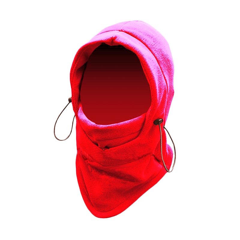 Jual Polar Buff Masker Pelindung Kepala Multifungsi - Red 